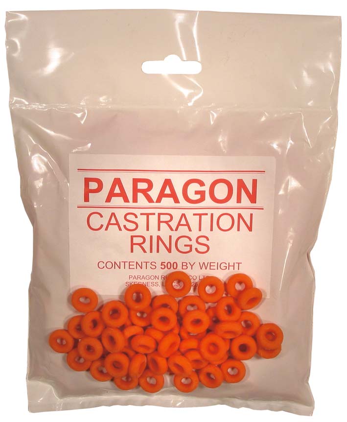 Castration Rings. bags of 500