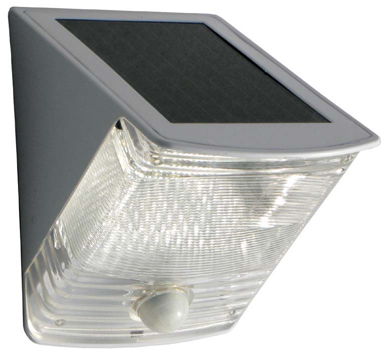 BLACK Solar LED Wall Lamp (SOL 04)