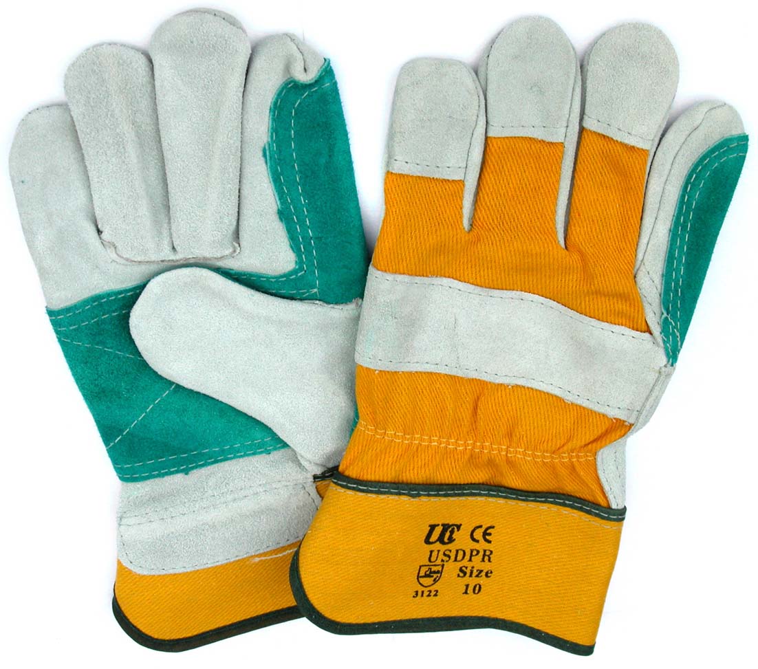 Rigger Gloves Super Yellow/Green pk 10