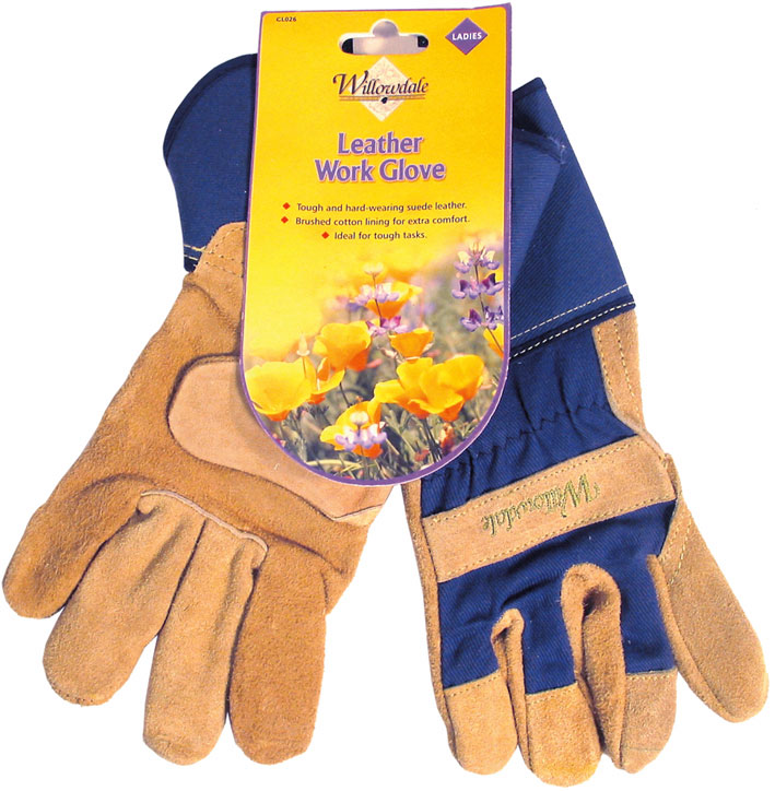 Ladies Suede Leather Rigger Gloves No26W