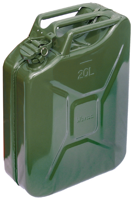 Metal Jerry Can 20 Litre GREEN