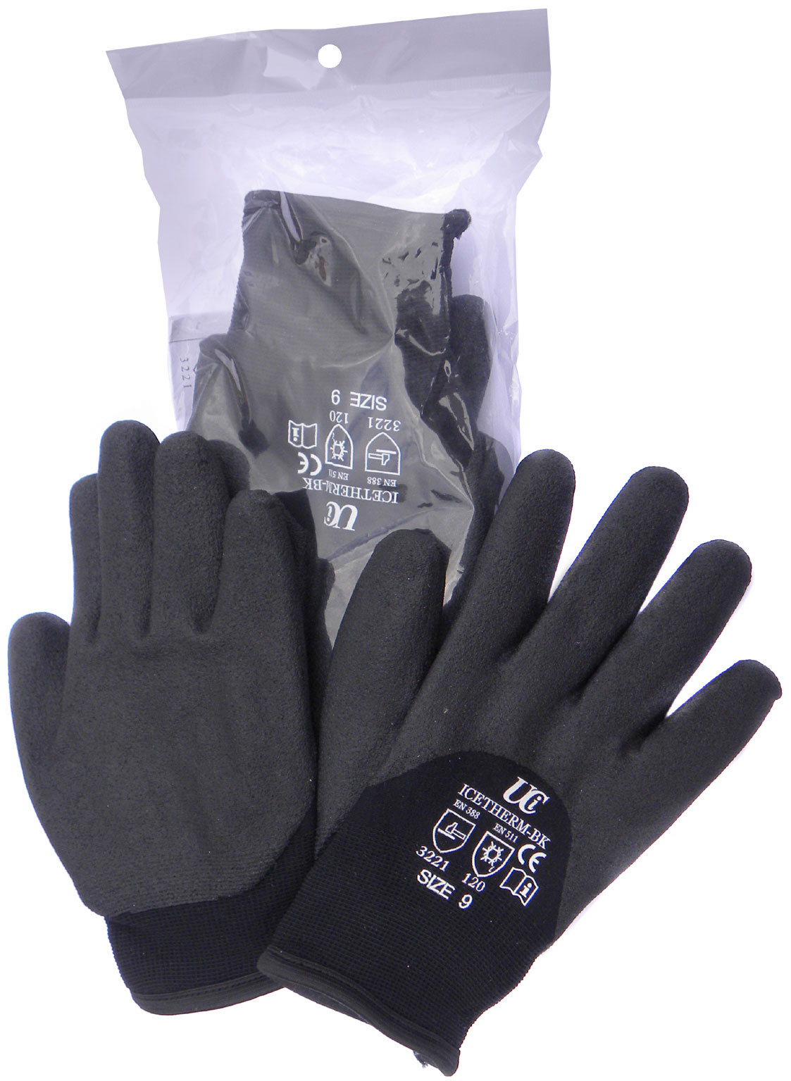 Ice Therm Glove Black Medium (8)