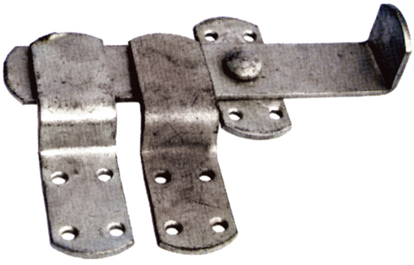Kick Over Stable Latch Galvanised (2 LATCHES)