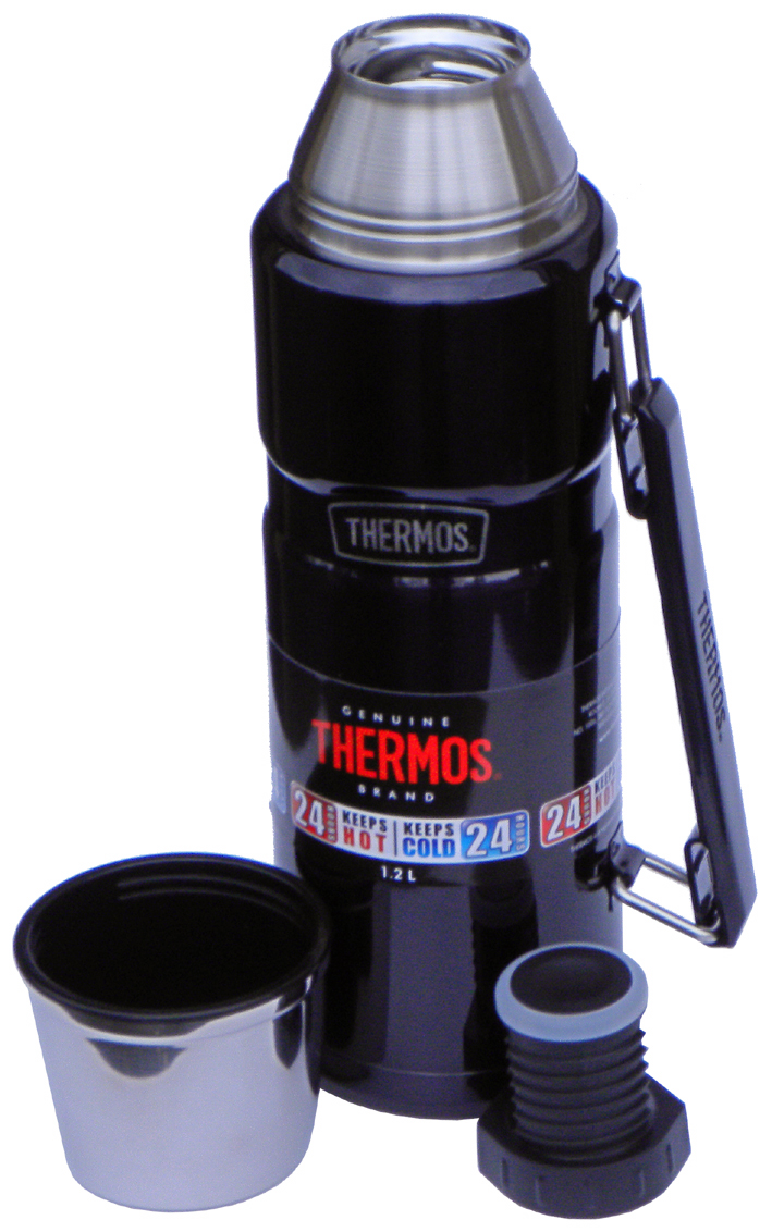 Thermos Stainless King Flask Blue 1.2Ltr