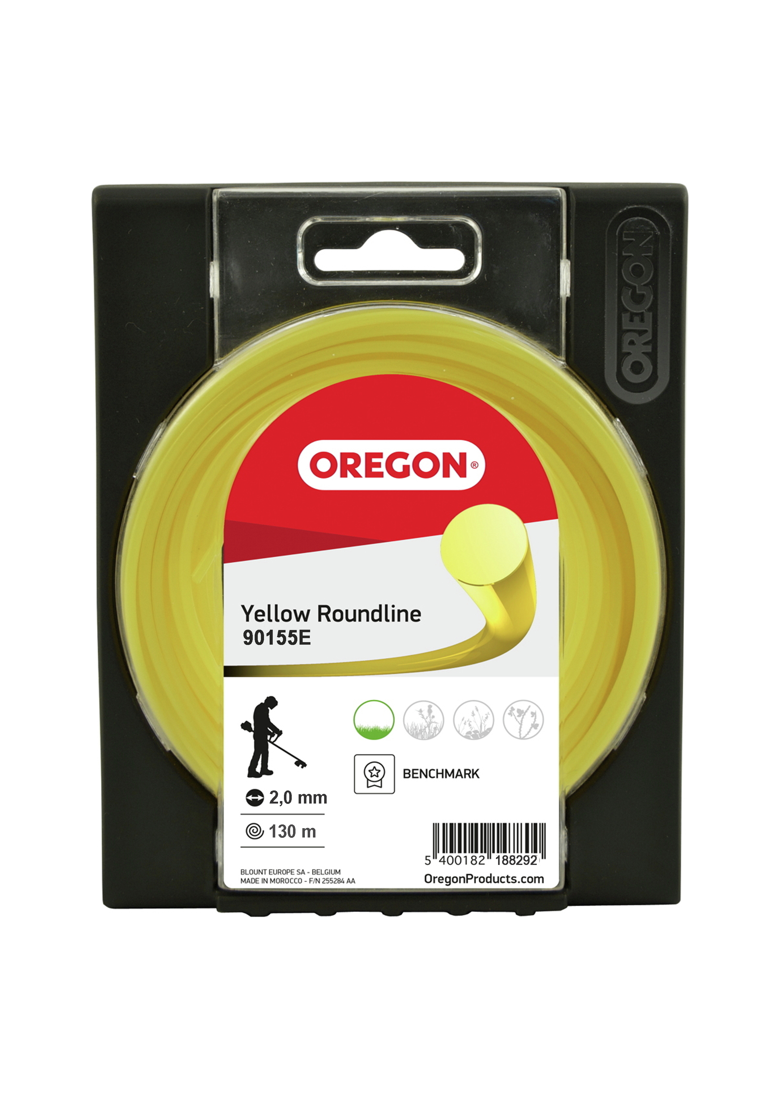 Yellow Roundline 2.0mm x 127 Mtrs