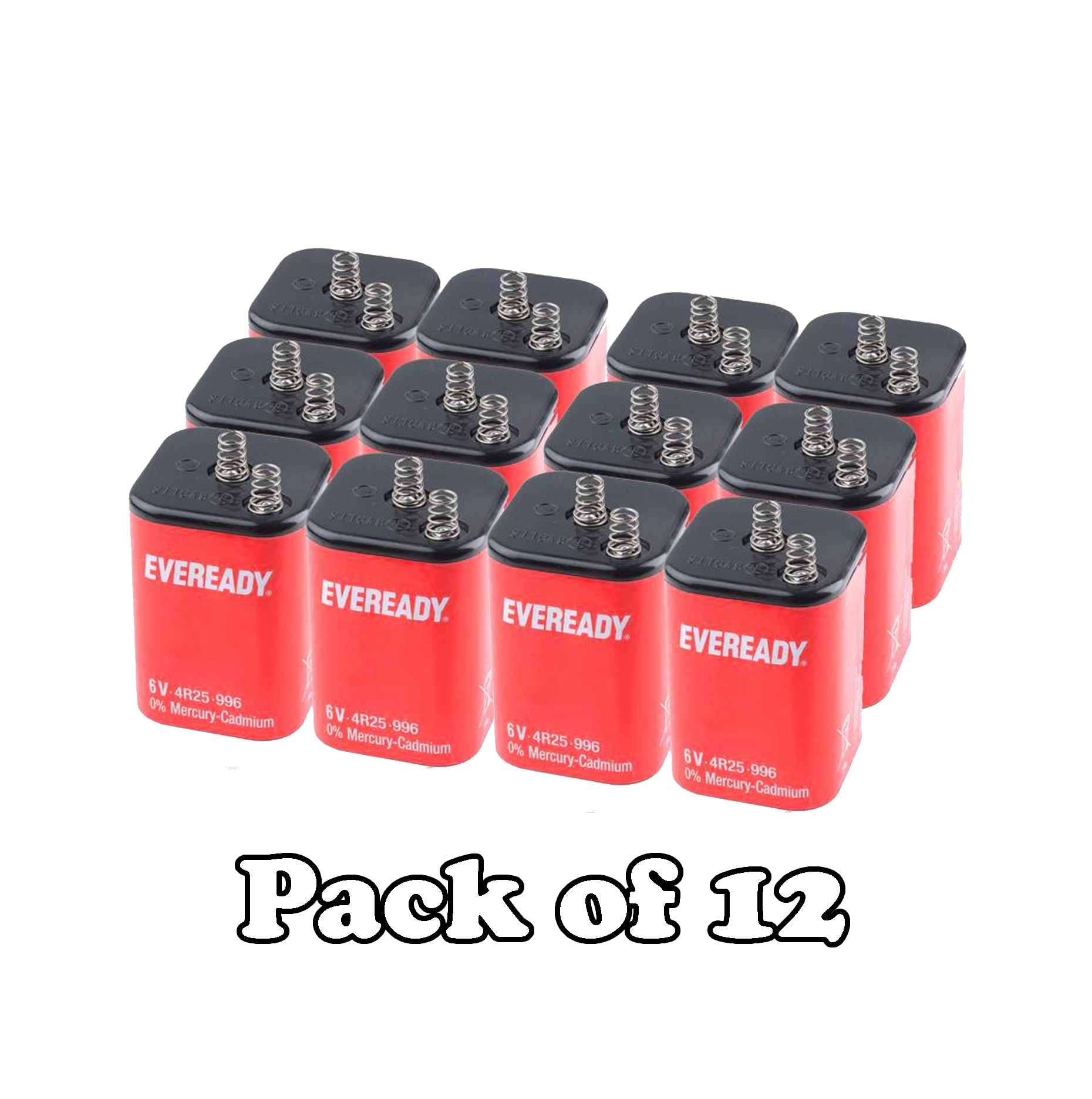 PJ996 Eveready Batteries OUTER PK 12