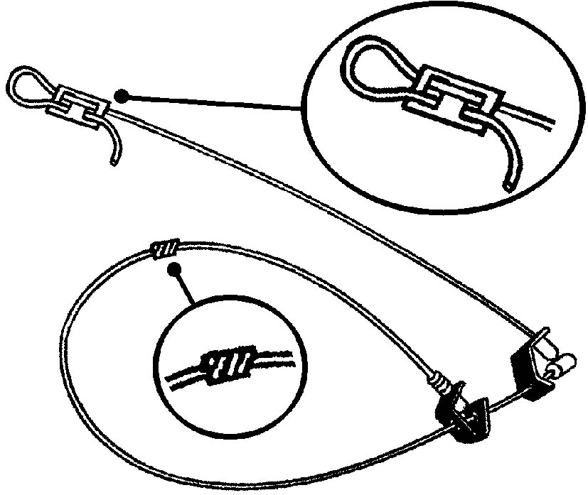 (NOT WALES)Fox Wires c/w Swivel & Stop