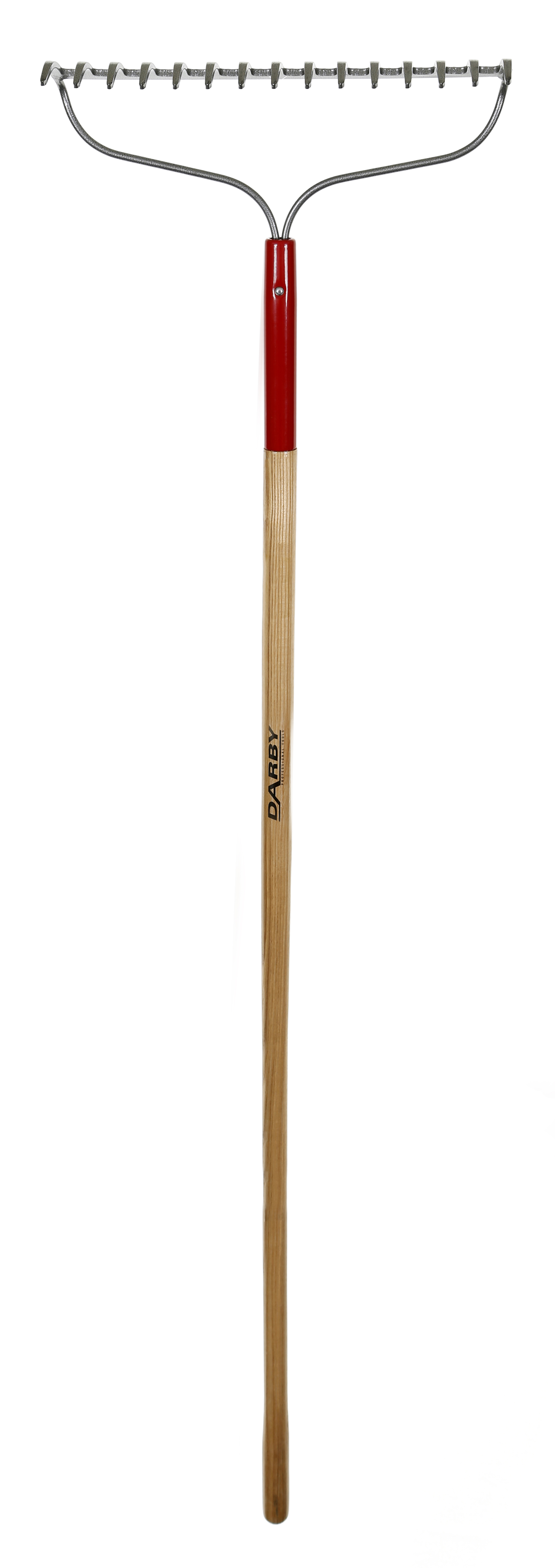 Darby Bow Rake 15 Tooth Wooden Handle