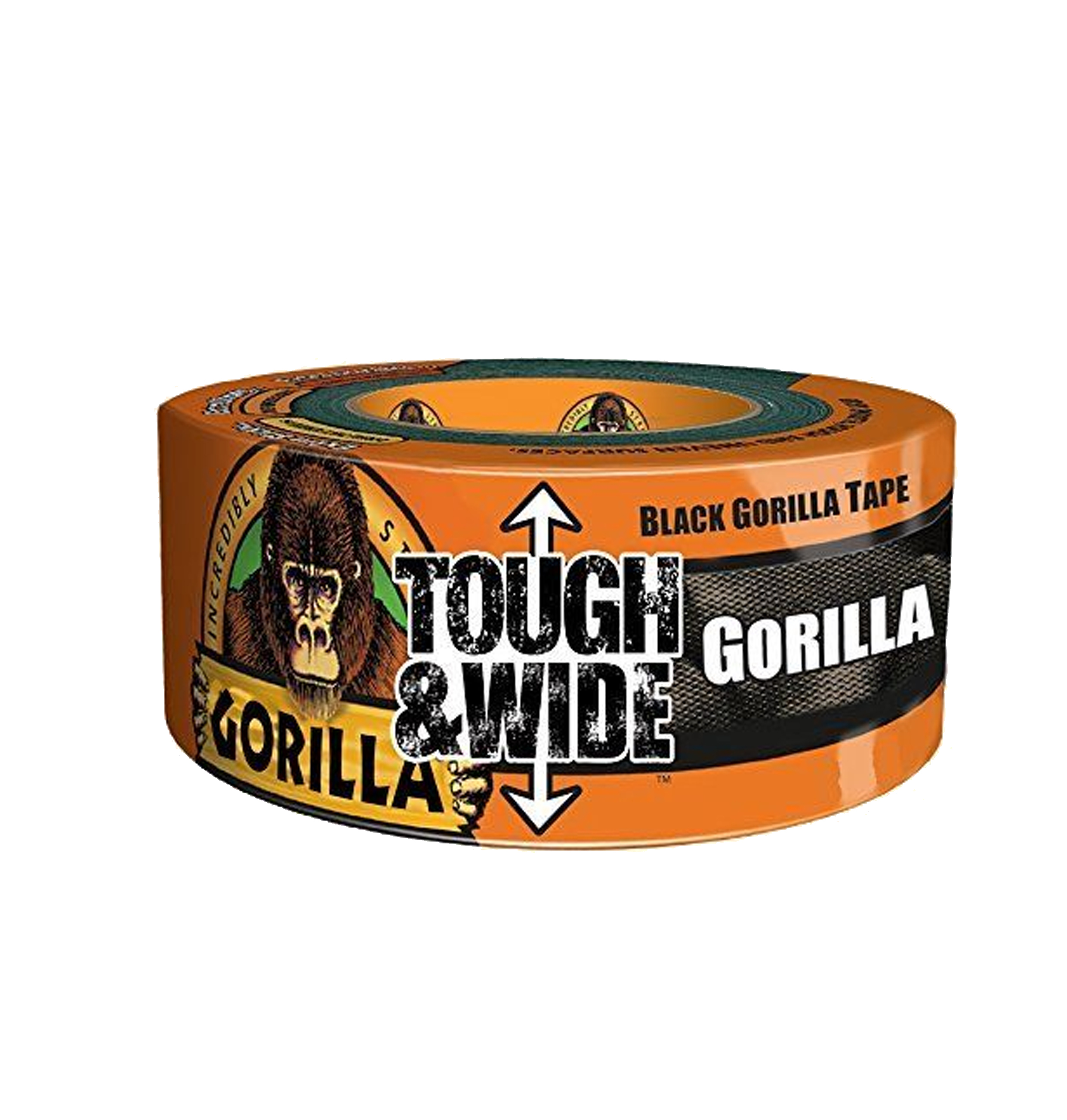 Gorilla Tape Black Tough Wide 27M x 73mm (6003001)