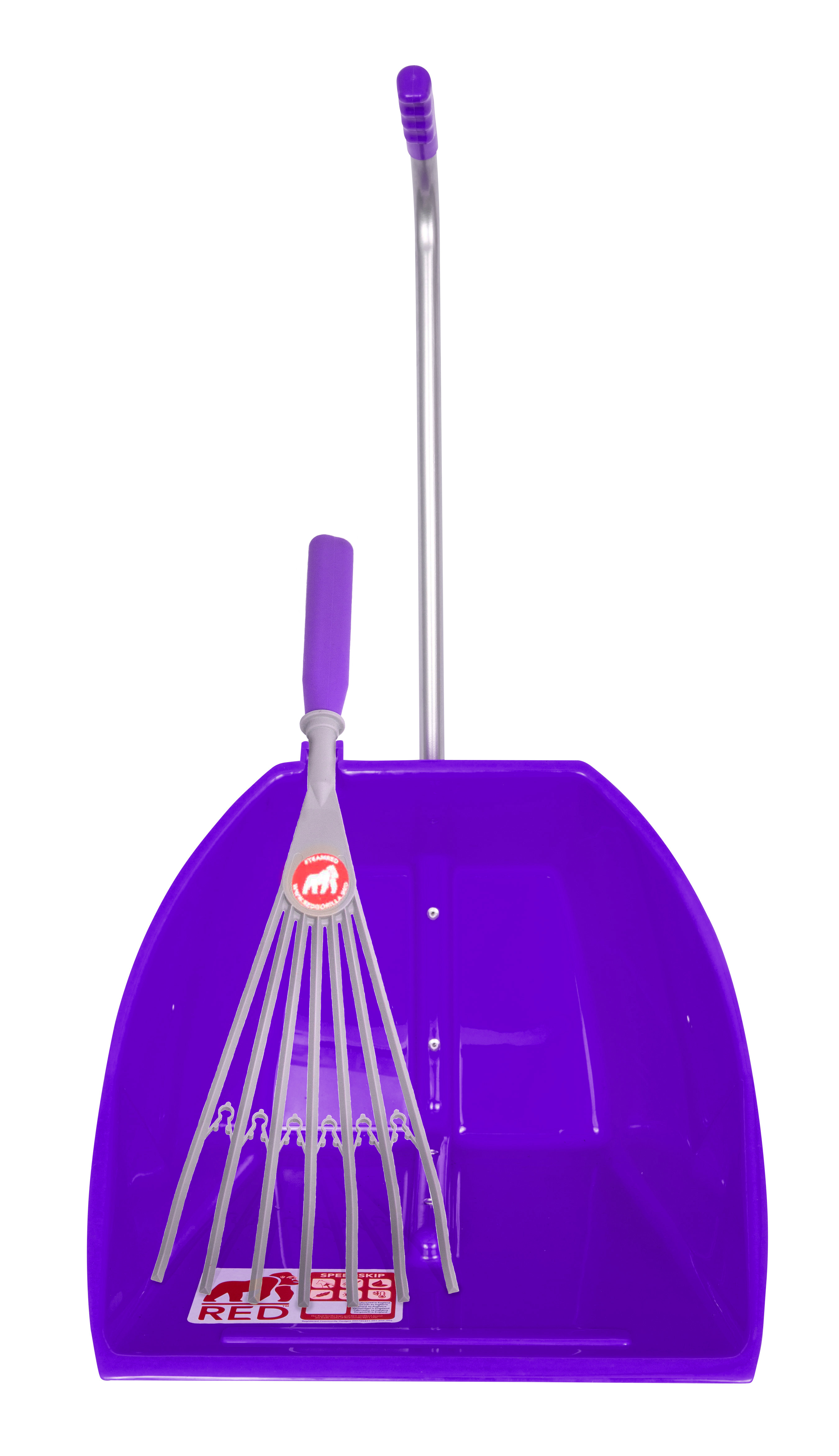 Big Tidee Scoop w/Plastic Rake PURPLE