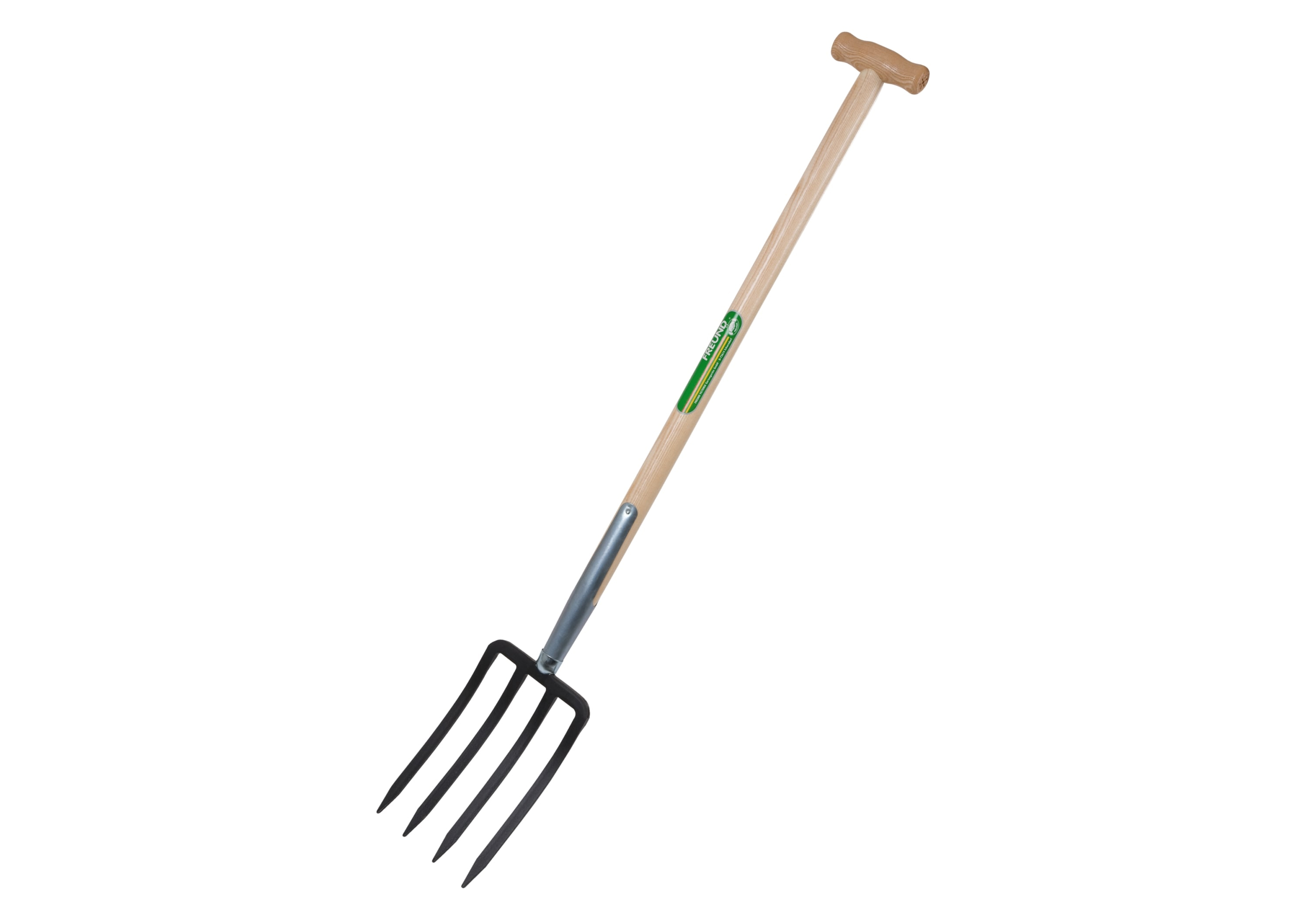 T Wooden Handle Digging Fork 