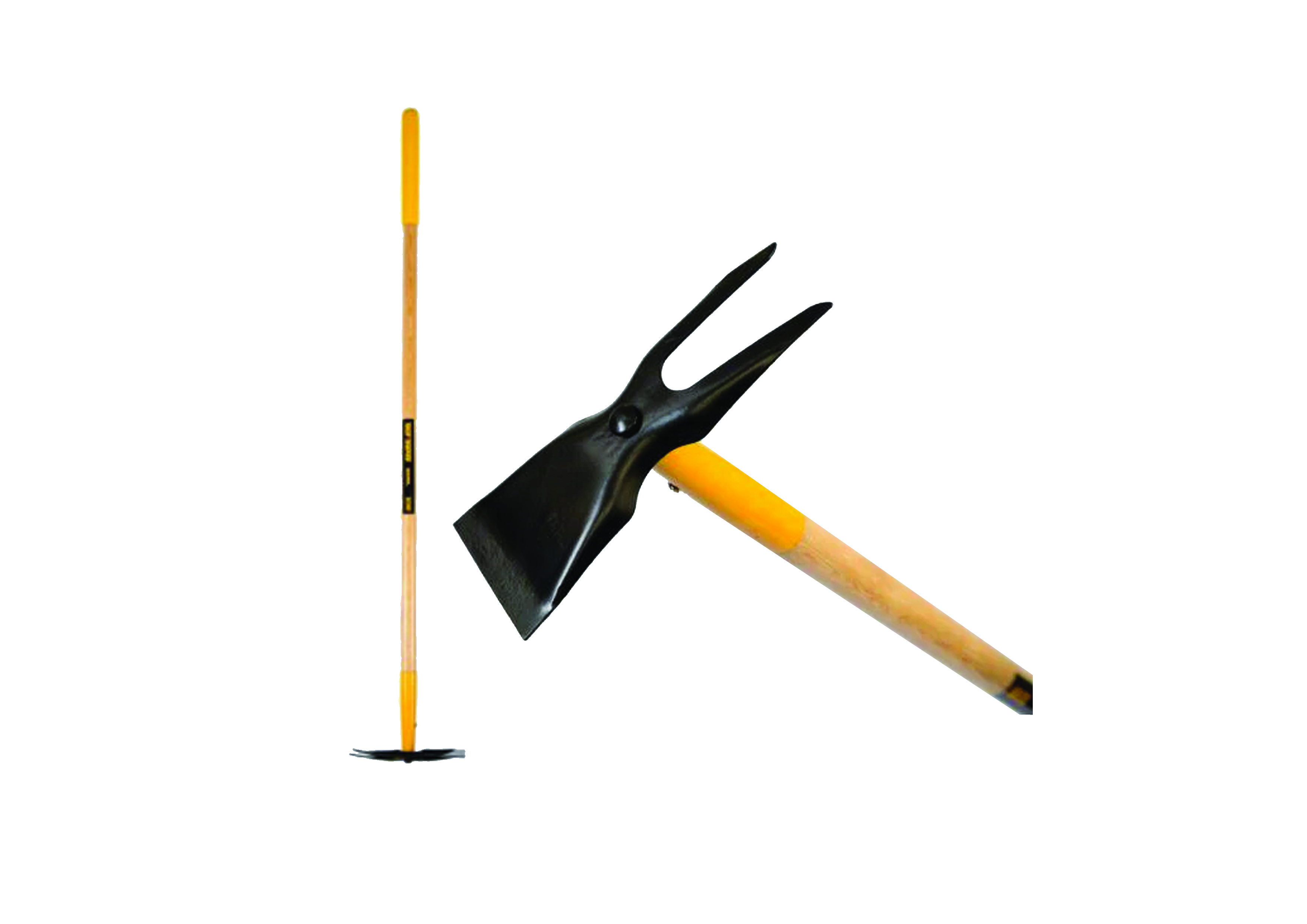 Draw Hoe/Cultivator Long Wooden Handle