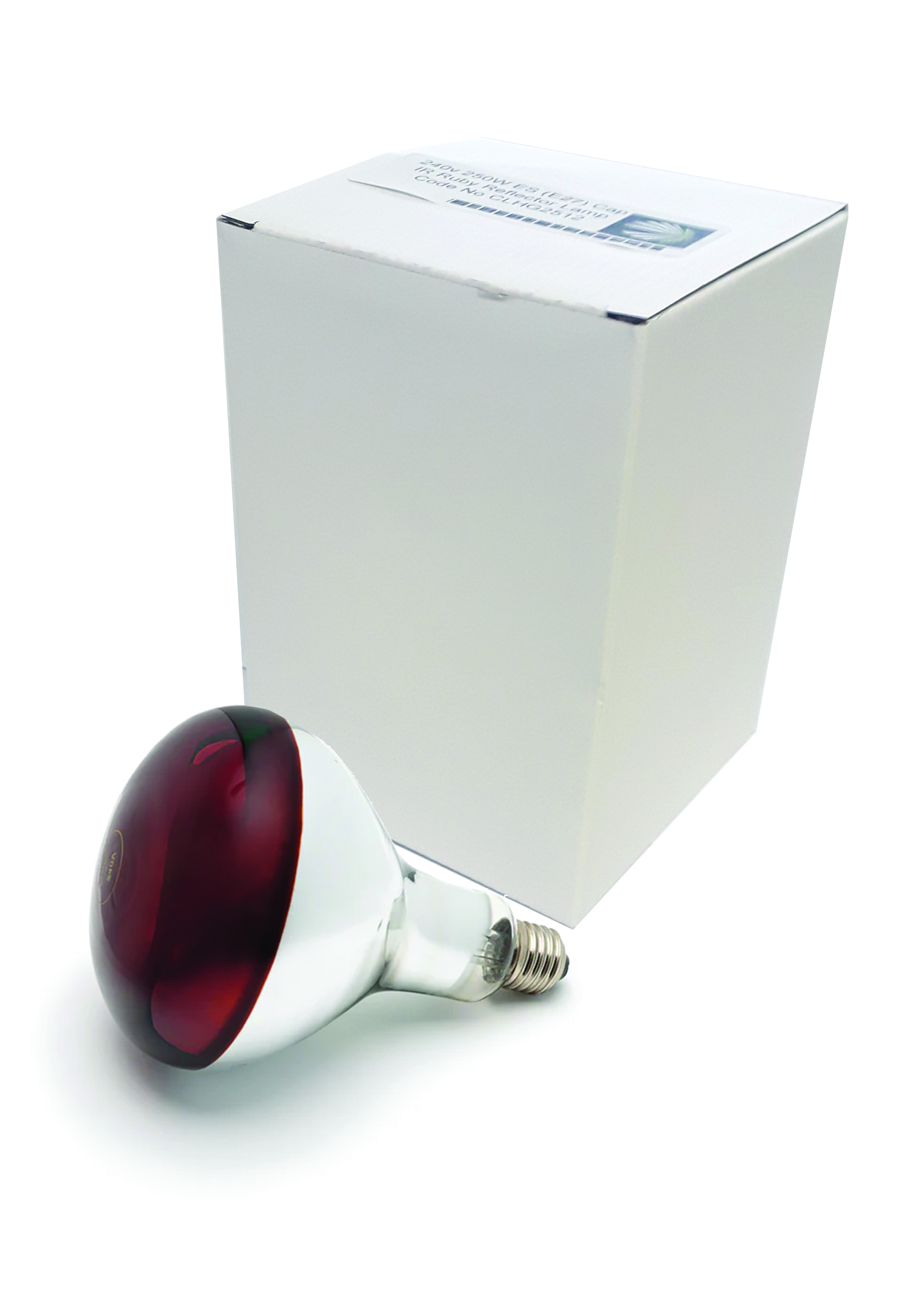 Curalux Infrared 240V Reflector Lamp Bulb Red