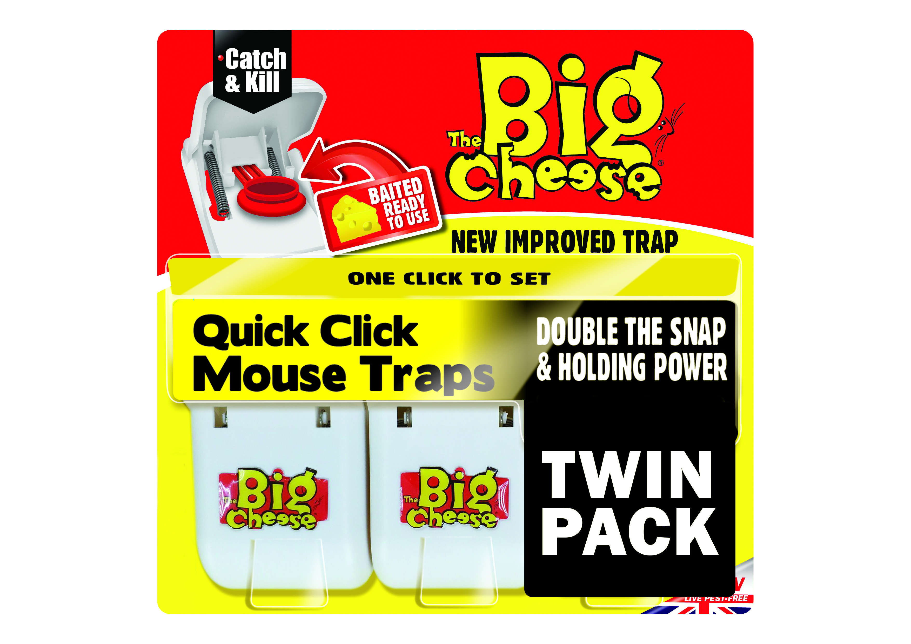 STV Quick Click Mouse Trap (pk 2)
