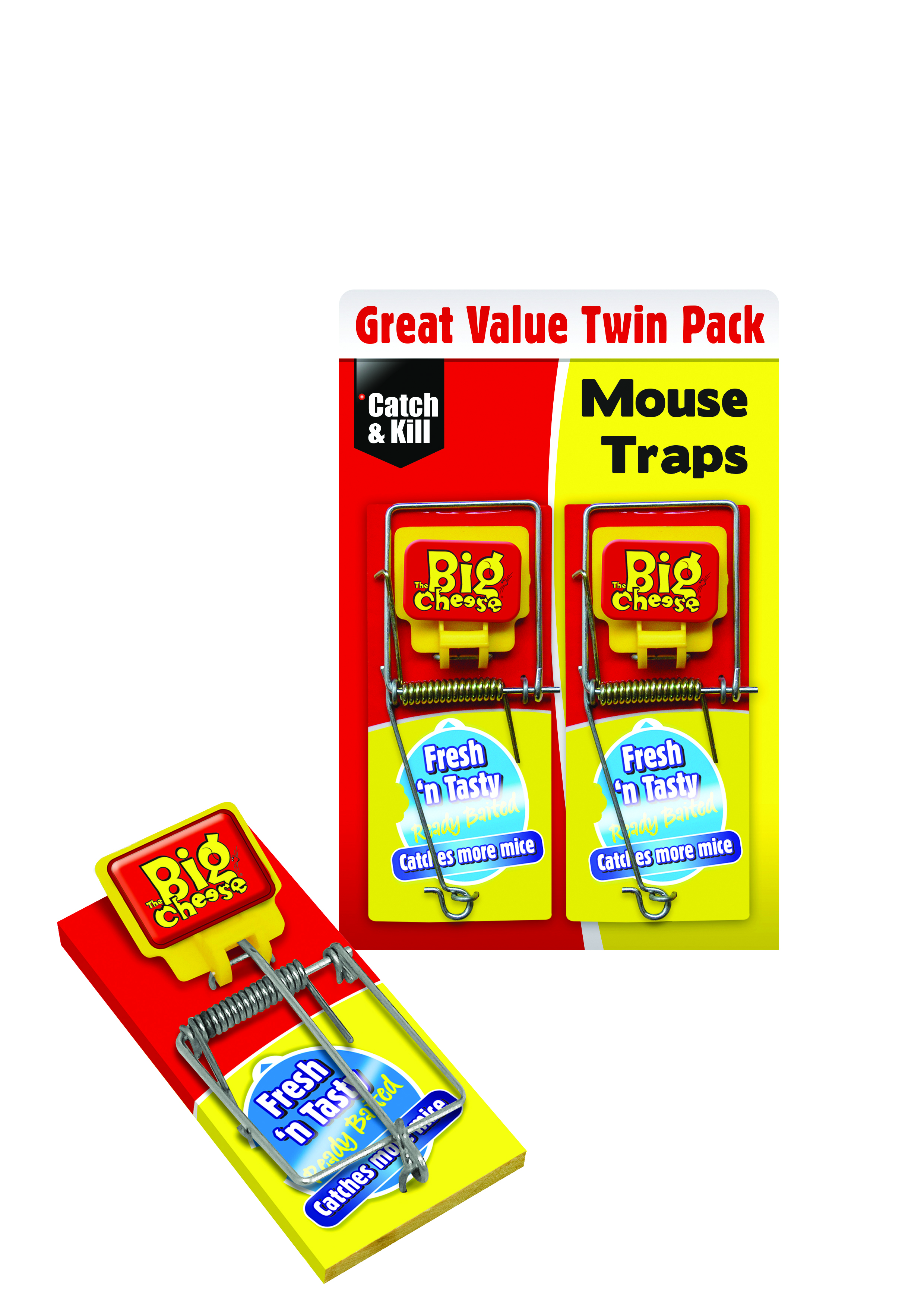 STV Baited Mouse Trap (Twinpack)