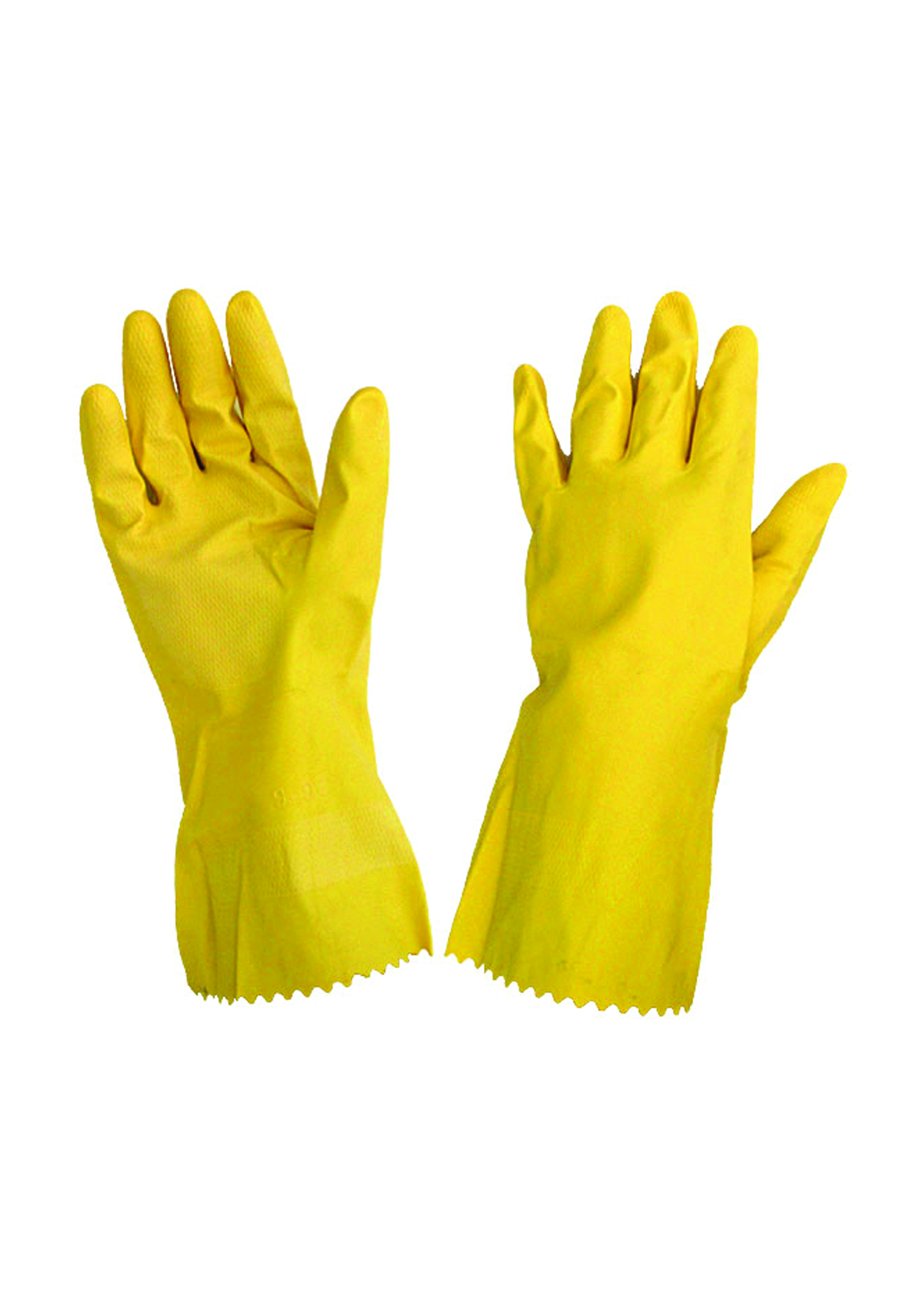 H/hold Rubber Gloves Yellow X-Large pk12