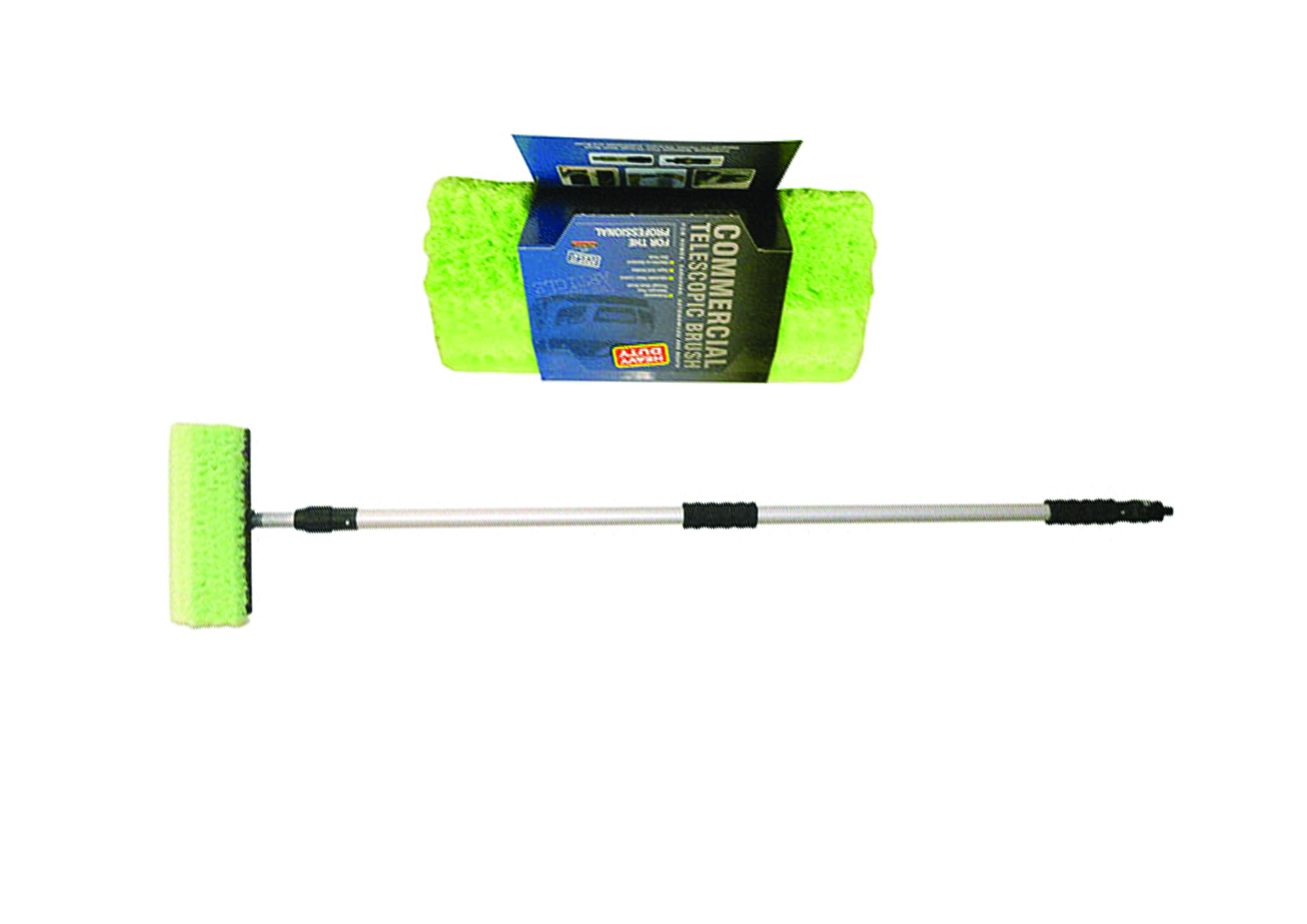Pro 3mtr Heavy Duty Wash Brush c/w Handle