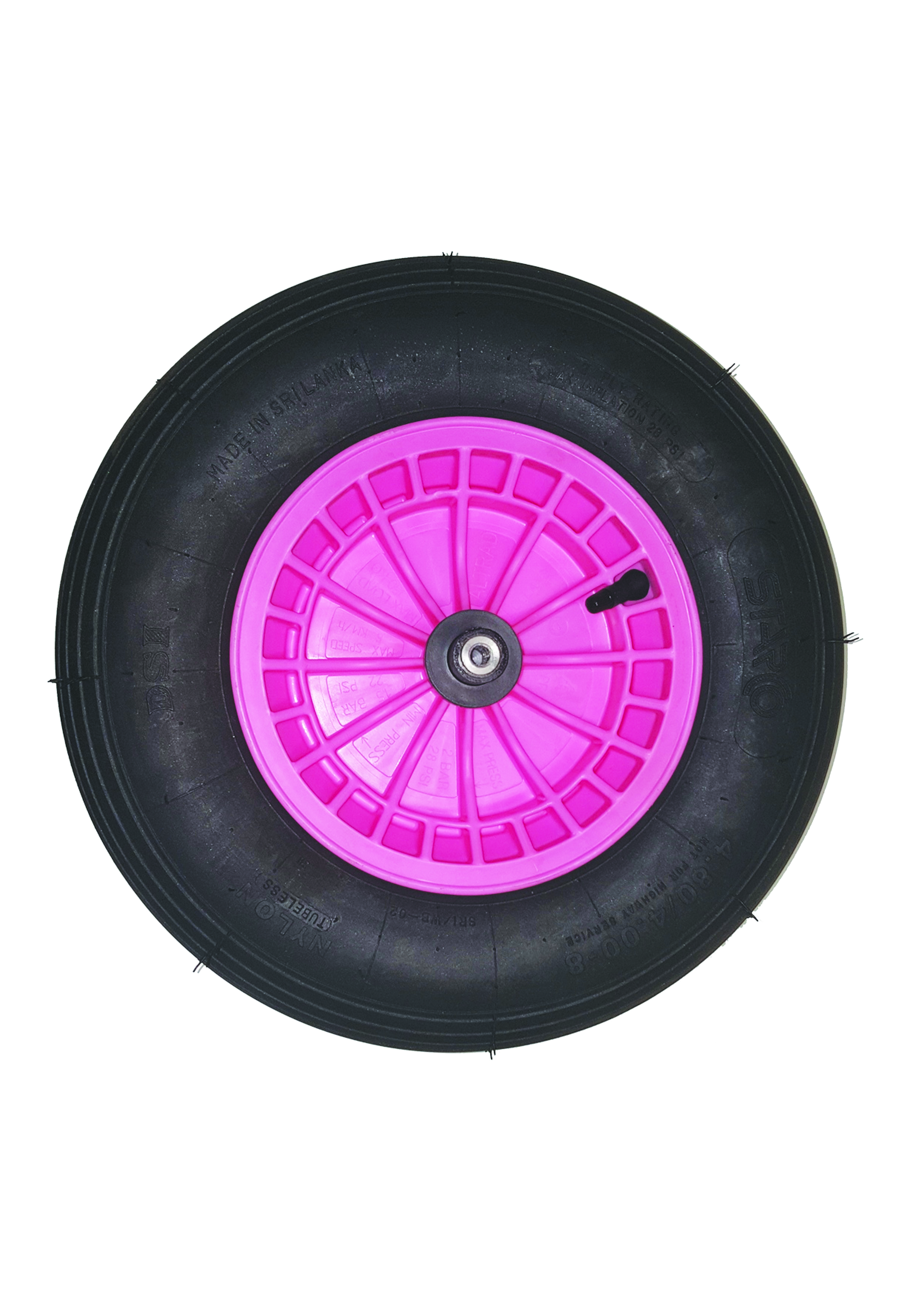 [Wheel ONLY For FORT WB31 Pink Wheelbarrow]