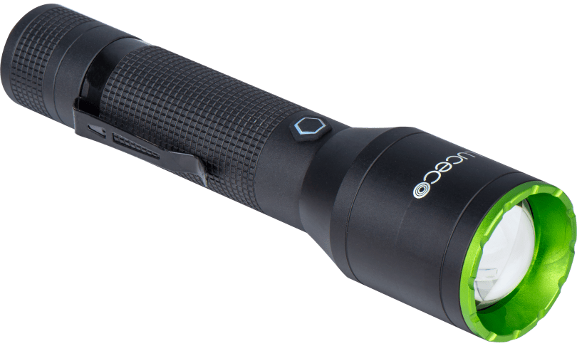 Luceco Multi Focus LED Hand Torch, USB-C Rechargeable 600lm