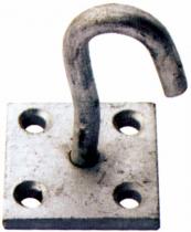 Hook On Plate 50mm x 50mm Galvanised