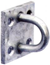 Staple on Plate 50mm x 50mm Galvanised