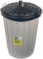 90 Litre Dustbin c/w Metal Clips on Lid