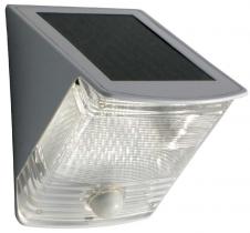 DISCONTINUED BLACK Solar LED Wall Lamp (SOL 04)