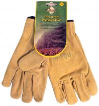 Mens Suede Leather Gloves Beige No29W