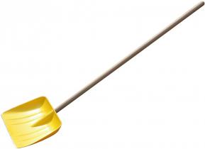 Poly Snow Shovel Yellow Blade C/W HDL NEW