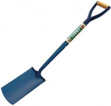 Solid Socket Treaded Digging Spade Wdn Hdl