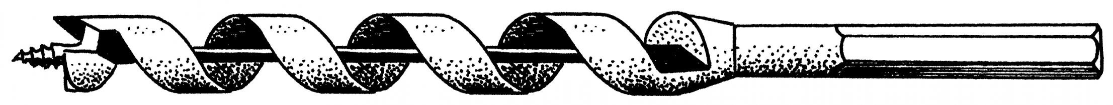 Auger Wood Bit 12mm x 460mm