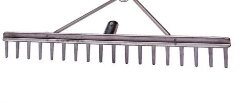 18th Alloy Rake Head Only  No Hdl