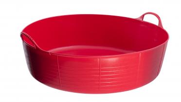 35 Litre Red Large Shallow Tubtrug