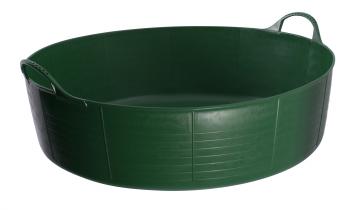 35 Litre Green Large Shallow Tubtrug