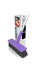 30cm Purple Platform Broom c/w Alloy Handle