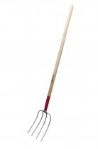 4 Tined Socked Manure Fork Lg Wd Handle