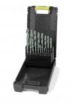 19pce HSS Fully Ground Jobber Drill Set