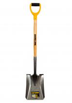 Square Mouth Shovel Wood Handle d Grip