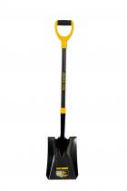 Square Mouth Shovel Fibre Glass Handle D Grip