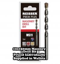 12mm x 150mm Masonry Drill Bit