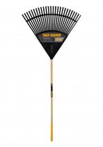 Poly Fan Rake c/w Wooden Handle