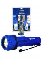 DISCONTINUED 2D 3 LED Rubber Torch