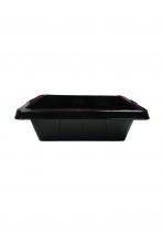 7 ltr Mini Plastic Tub BLACK