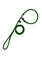 Double Stop Rope Slip Lead Halter with Leather Stop 1.5M x 8mm