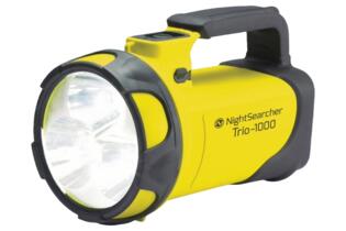 Trio 1000 Rechargeable Torch